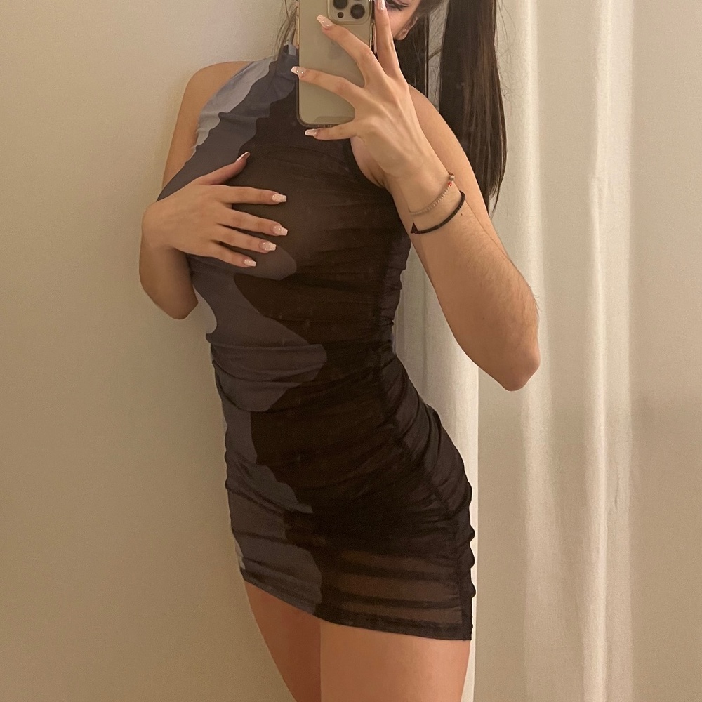 See Through Bodycon Dress
